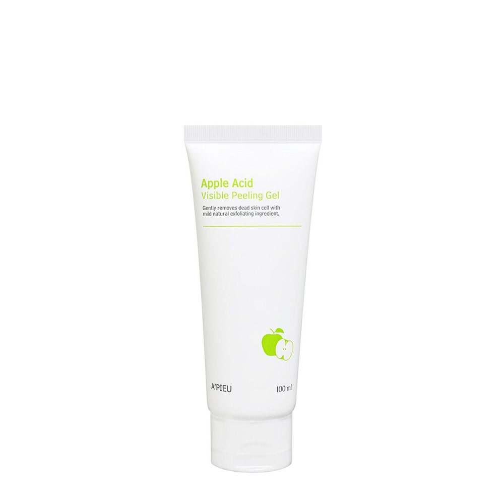 Image of A'Pieu - Apple Acid Visible Peeling Gel 100 ml - Gel Viso Esfoliante Per Pelli Normali E Miste