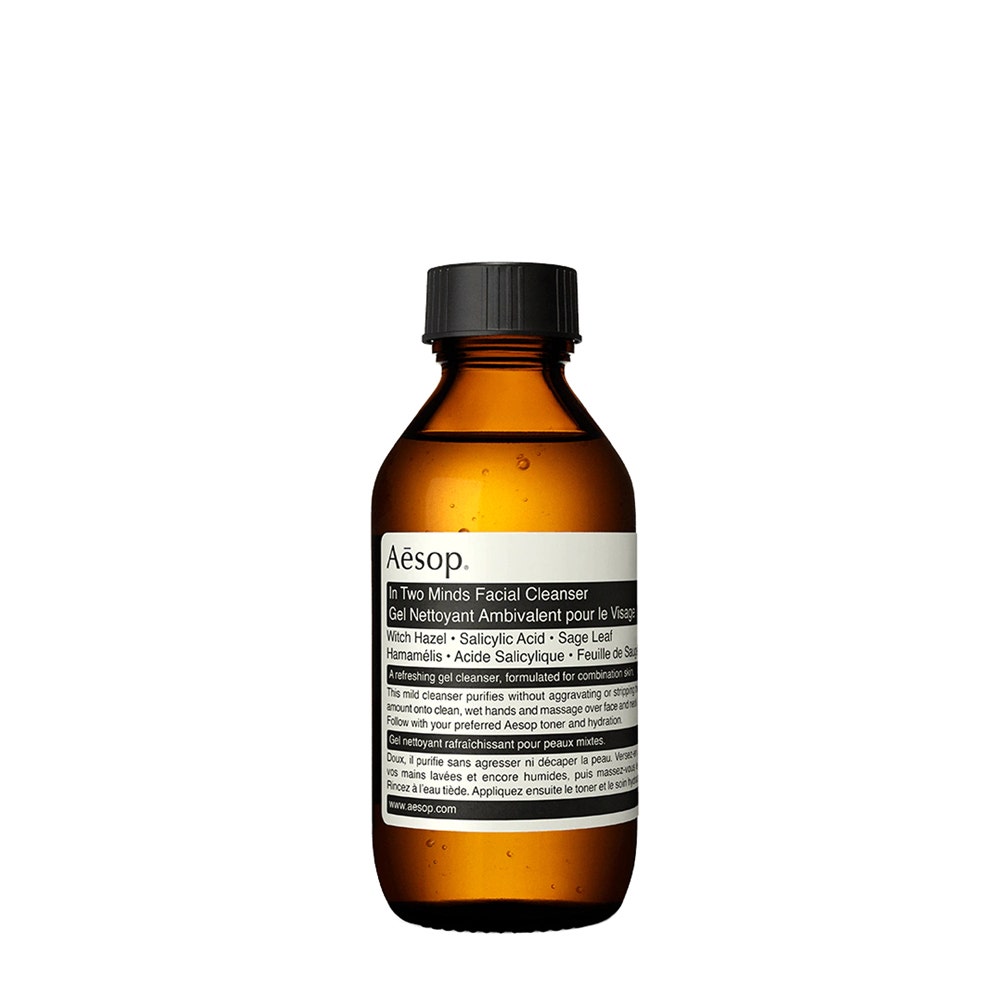 Image of Aesop - In Two Minds Facial Cleanser 100ml 100 ml - Gel Viso Detergente Per Pelli Normali E Miste