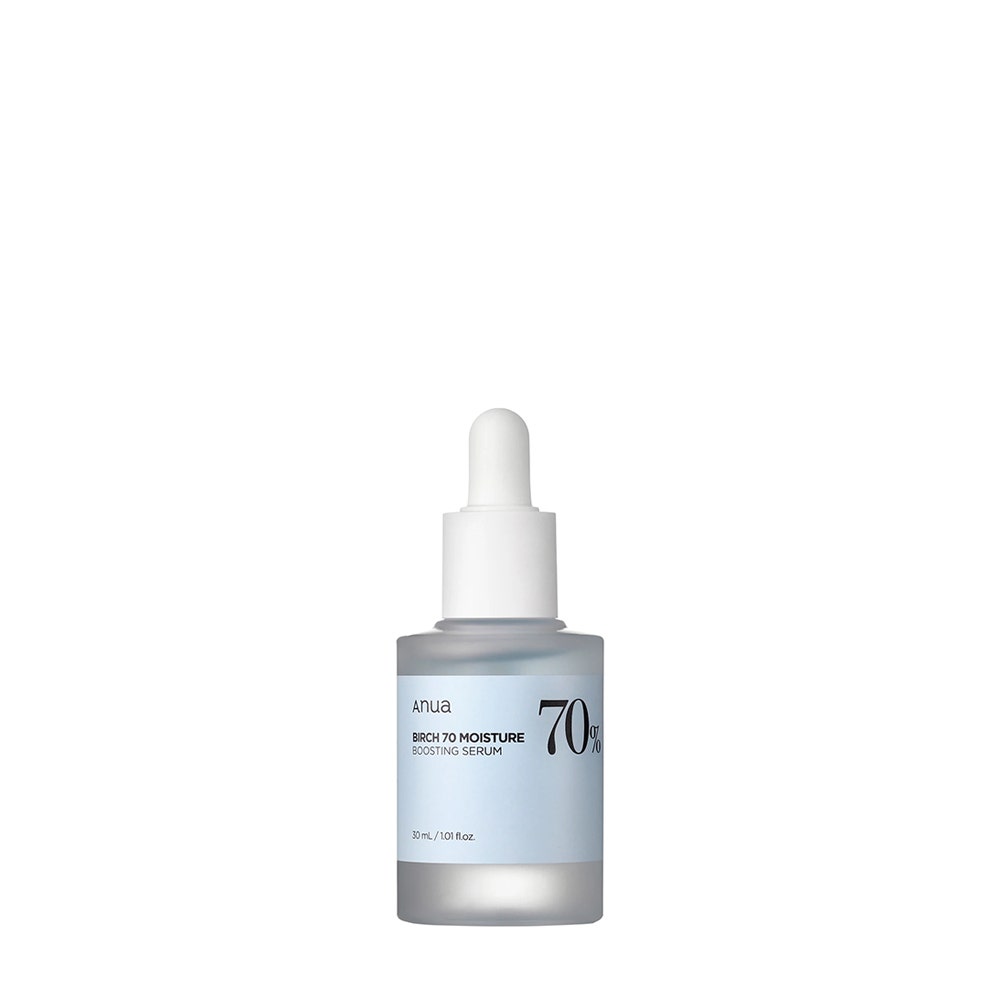 Photos - Cream / Lotion ANUA  Birch 70 Moisture Boosting Serum 30 ml - Moisturizing Face Serum For Dry Dehydrated Skin 