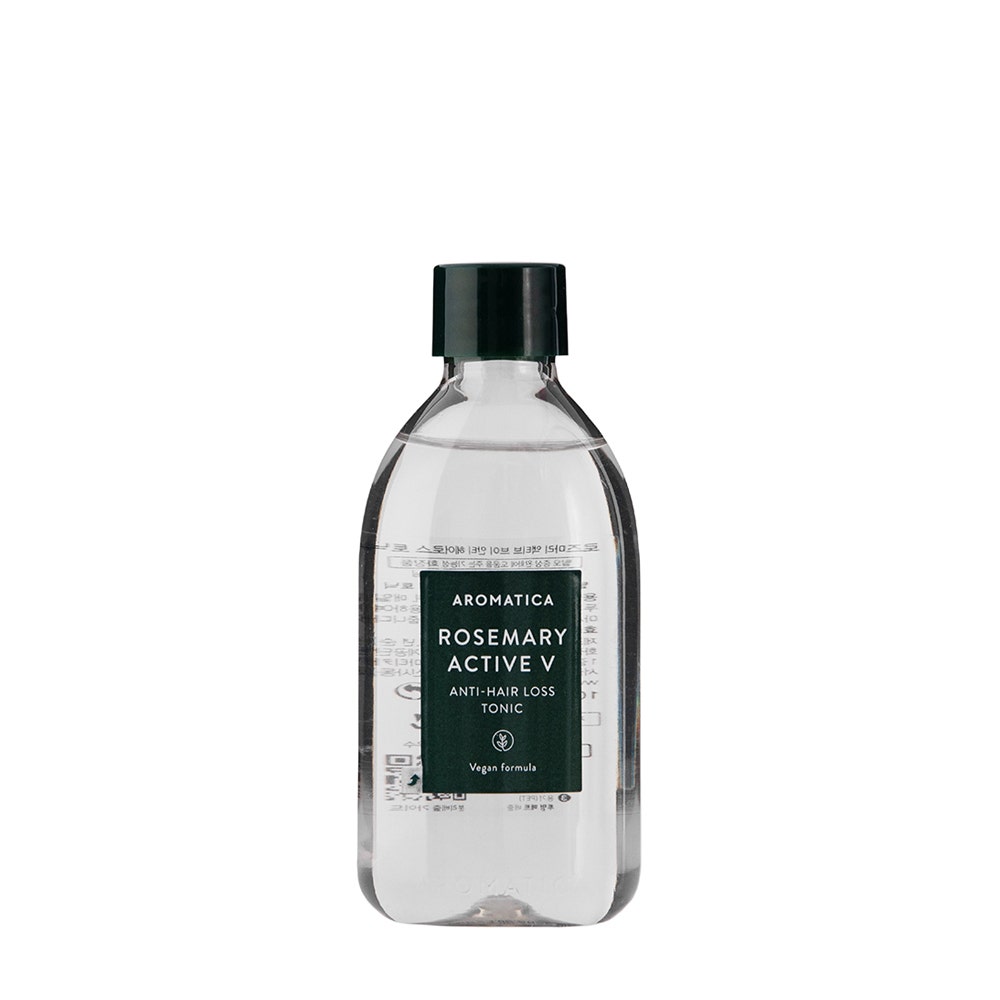 Image of Aromatica - Rosemary Active V Anti-Hair Loss Tonic 100 ml - Trattamento Anti Età E Caduta Per Capelli Secchi E Tinti