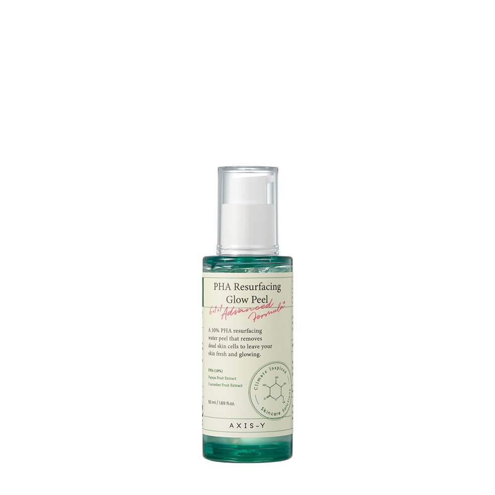 Image of Axis Y - PHA Resurfacing Glow Peel 50 ml - Gel Viso Esfoliante Per Tutti I Tipi Di Pelle