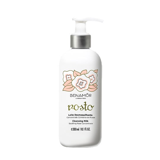 Image of Benamor - Rosto Cleansing Milk 300 ml - Latte Viso Detergente Per Tutti I Tipi Di Pelle