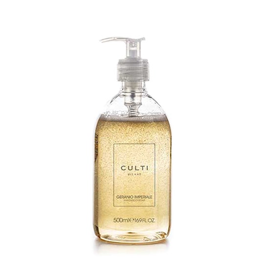 Image of Culti - Geranio Imperiale Sapone Mani & Corpo 500 ml - Gel Corpo Detergente