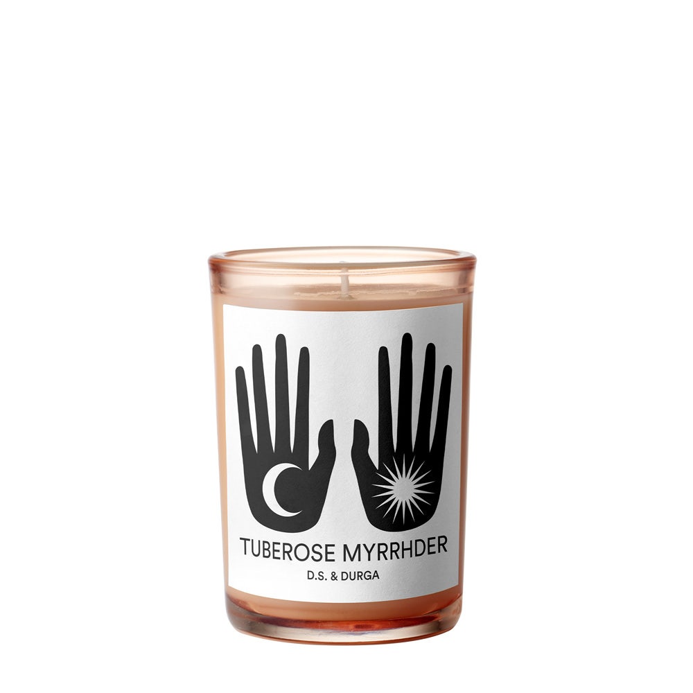 2024年秋冬新作 D.S. & Durga Tuberose Myrrhder Candle, Floral | 50 ml スタイリング剤