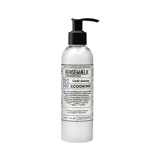 Image of Ecooking - Cleansing Milk 200 ml - Latte Viso Detergente Per Tutti I Tipi Di Pelle