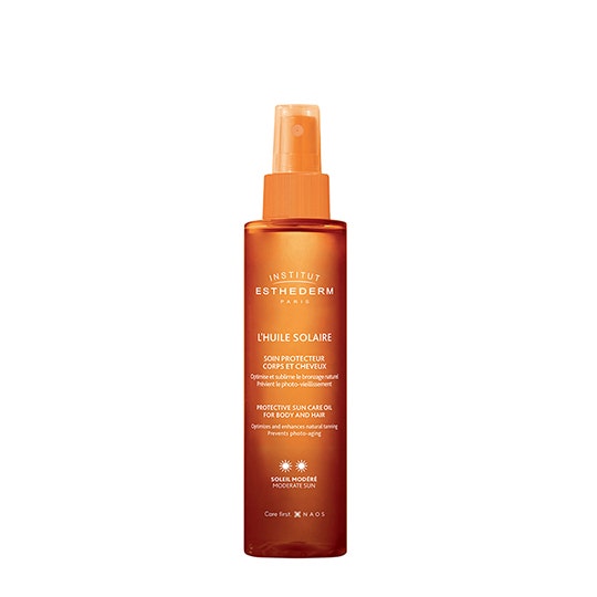 Image of Esthederm - Huile Solaire Soleil Modere 150 ml - Olio Corpo Protezione Media