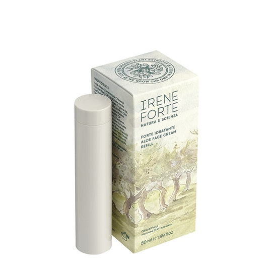Image of Irene Forte - Aloe Vera Crema Viso 50 ml Refill - Crema Viso Idratante Per Tutti I Tipi Di Pelle