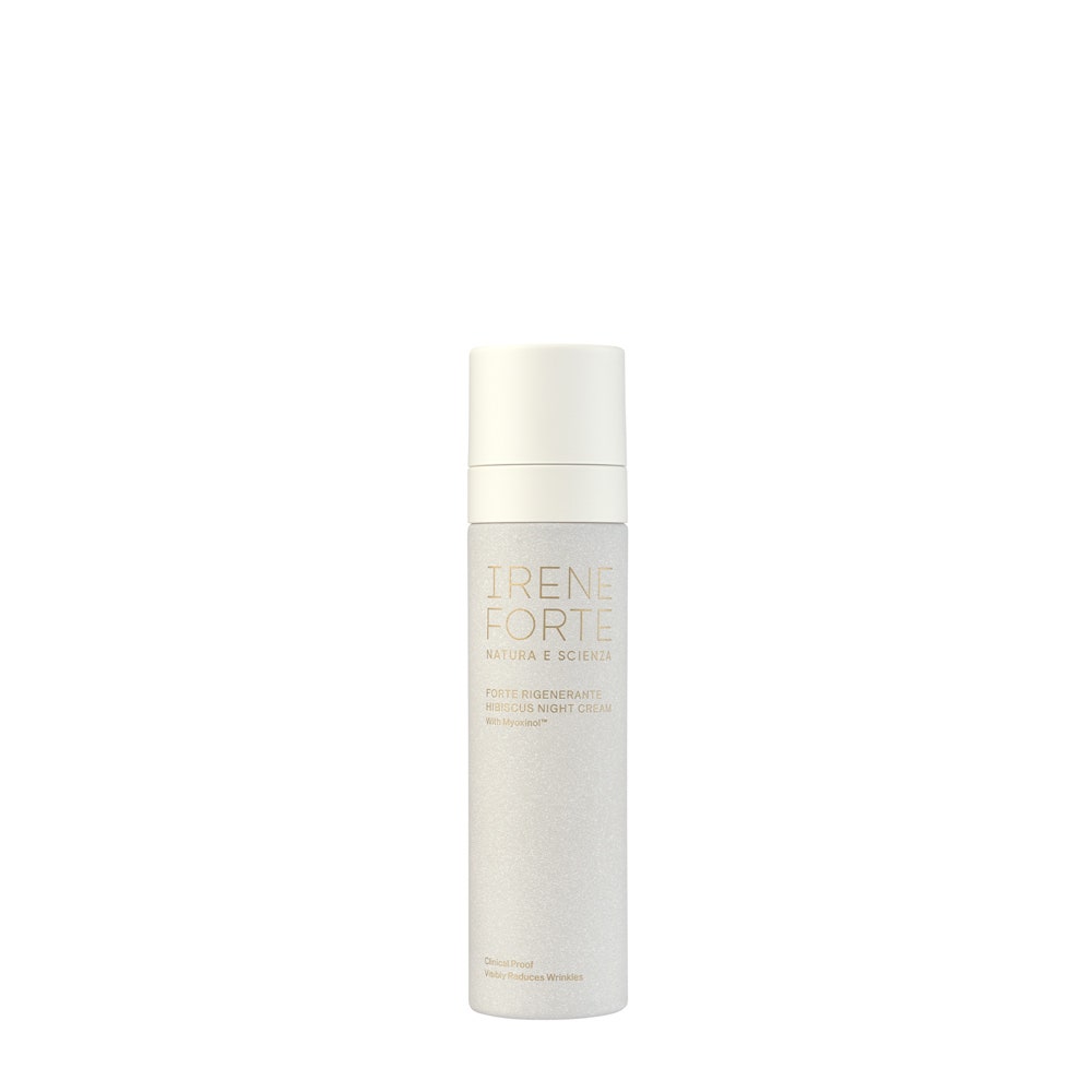Image of Irene Forte - Hibiscus Crema Notte 50 ml - Crema Viso Anti Età Per Tutti I Tipi Di Pelle