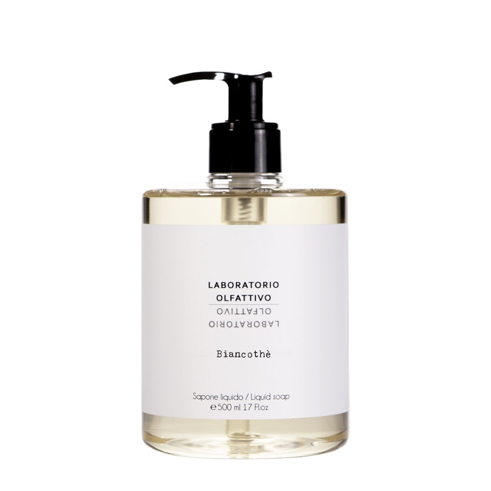 Image of Laboratorio Olfattivo - Biancothe Sapone Liquido 500 ml - Sapone Mani Detergente