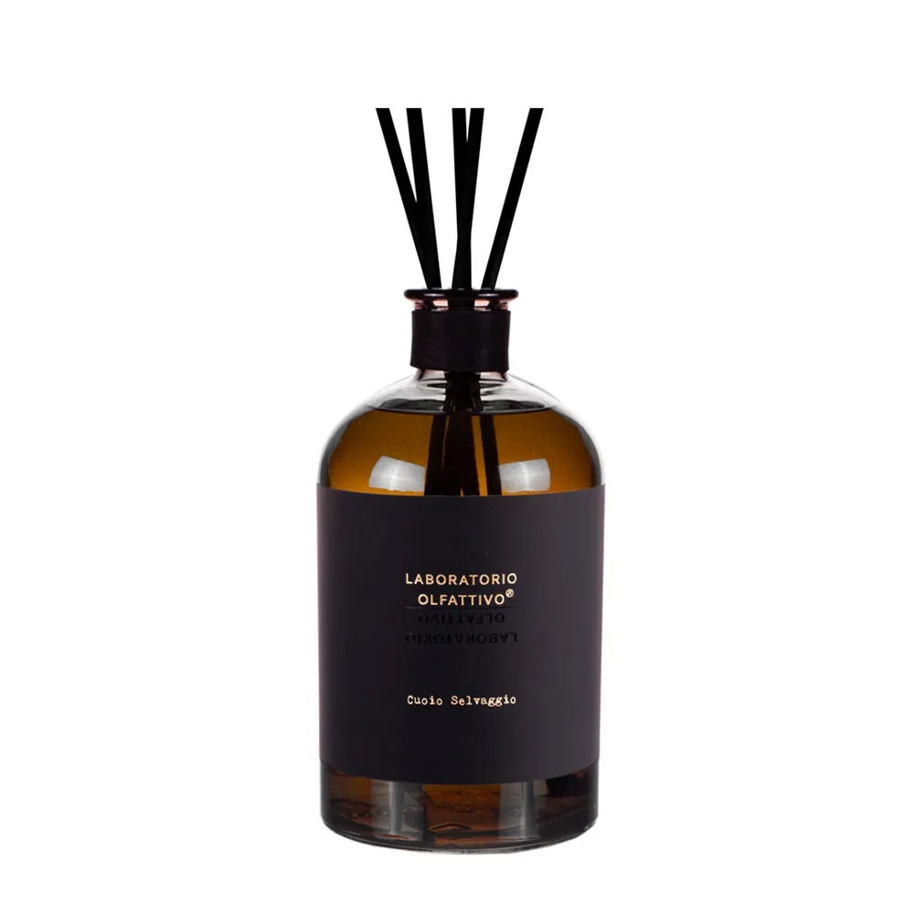 Image of Laboratorio Olfattivo - Cuoio Selvaggio Diffusore 1000 ml - Diffusore Per Ambienti Cuoiato