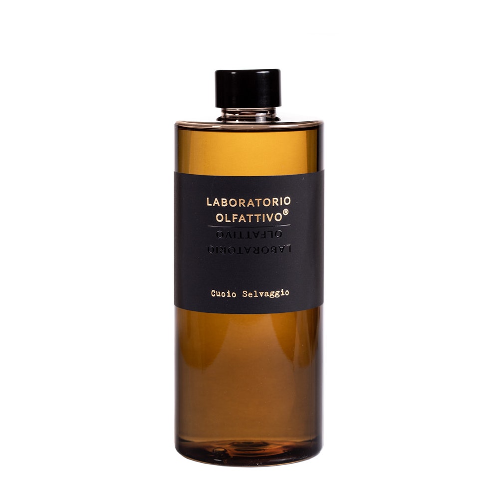 Image of Laboratorio Olfattivo - Cuoio Selvaggio Diffusore 500 ml Refill - Diffusore Per Ambienti Cuoiato