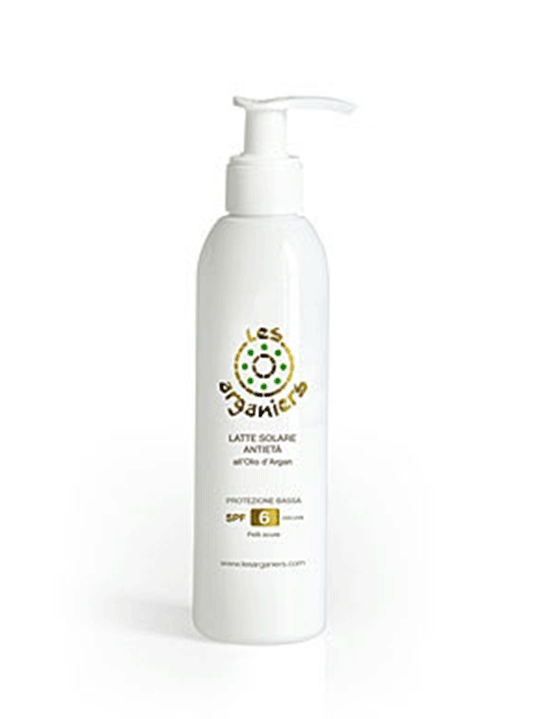 Image of Les Arganiers - Latte Corpo SPF 6 200 ml - Latte Corpo Protezione Bassa