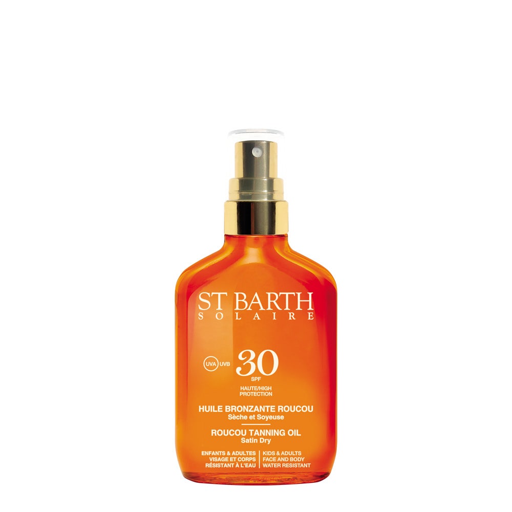 St. Barth Roucou Tanning Oil SPF 30 image