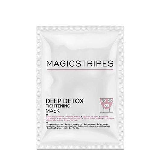 Image of Magic Stripes - Deep Detox Tightening Mask 1 mask Single - Maschera Viso Detox Per Tutti I Tipi Di Pelle