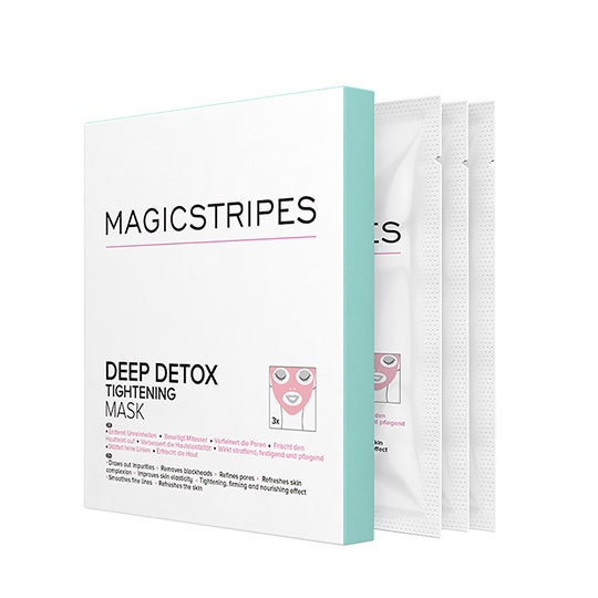 Image of Magic Stripes - Deep Detox Tightening Mask 3 masks Multitaglia - Maschera Viso Detox Per Tutti I Tipi Di Pelle