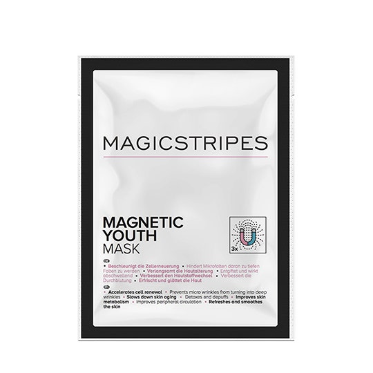 Image of Magic Stripes - Magnetic Youth Mask 1 mask Single - Maschera Viso Detox Per Tutti I Tipi Di Pelle