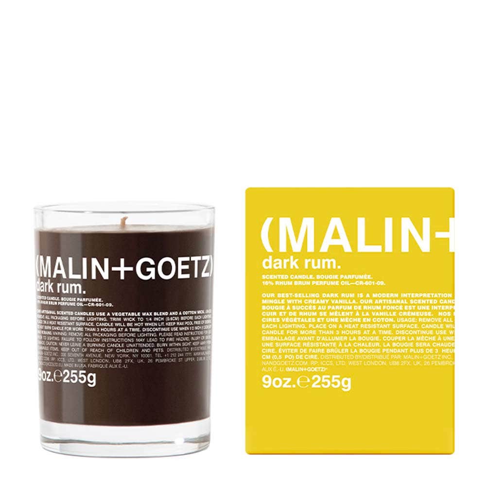 Malin Goetz Dark Rum Candle Amber Oriental 50 ml