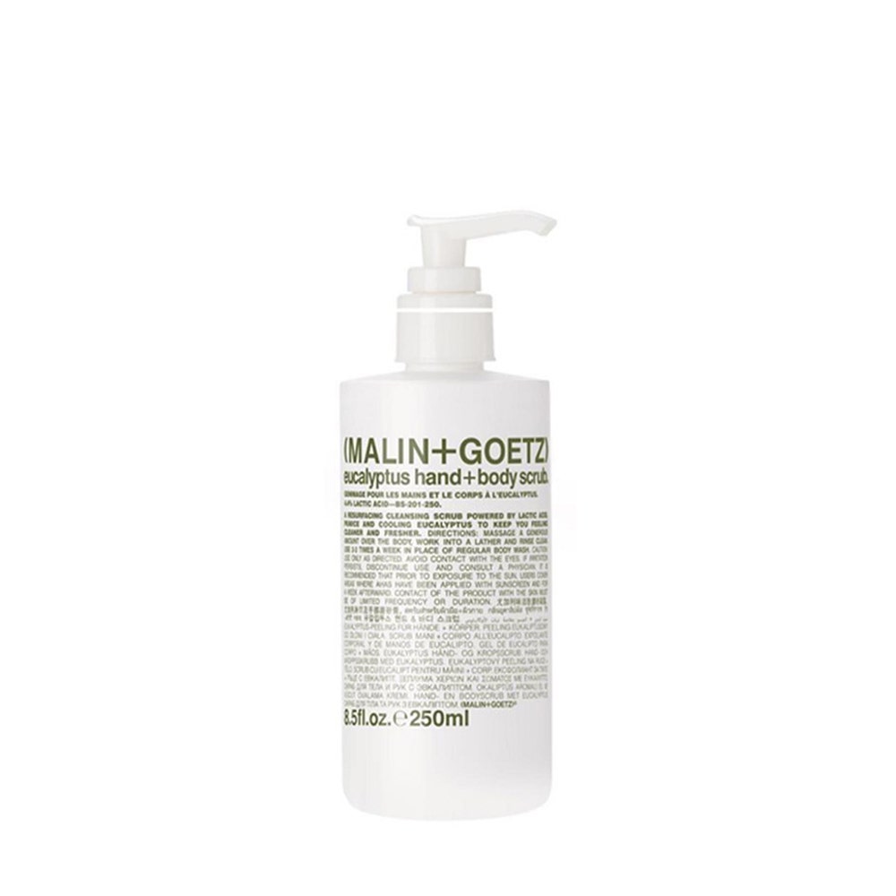 Image of Malin + Goetz - Eucalyptus Hand & Body Scrub 250 ml - Scrub Corpo Esfoliante