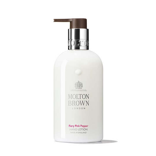 Image of Molton Brown - Fiery Rosa Pepper Hand Lotion 300 ml - Emulsione Mani Idratante