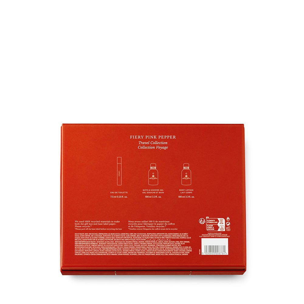 Fiery pink pepper fragrance gift set best sale