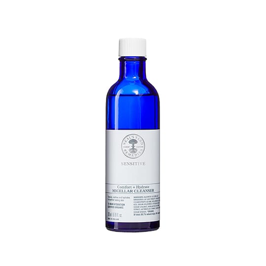 Image of Neal's Yard Remedies - Comfort + Hydrate Micellar Cleanser 200 ml - Tonico Viso Idratante Per Pelli Sensibili