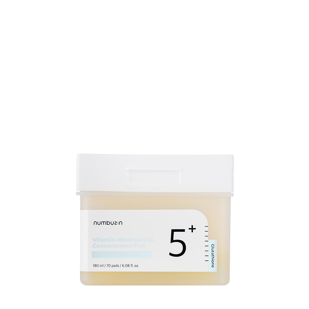Image of Numbuzin - No.5 Vitamin Niacinamide Concentrated Pad 70 X - Salvietta Viso Esfoliante Per Tutti I Tipi Di Pelle