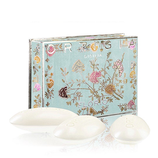 Image of Ortigia - Florio Sapone all'Olio d'Oliva Kit 3 x 100 g Large - Sapone Mani Detergente