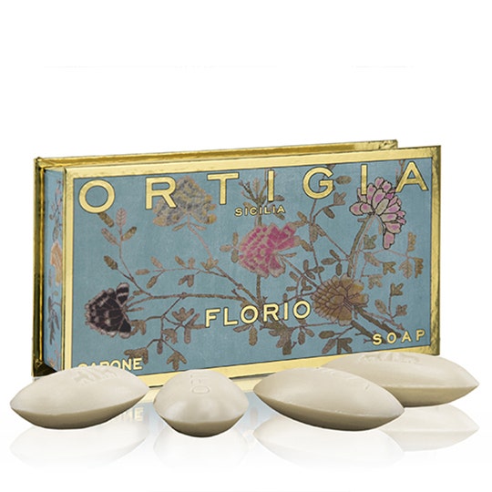 Image of Ortigia - Florio Sapone all'Olio d'Oliva Kit 4 x 40 g Small - Sapone Mani Detergente