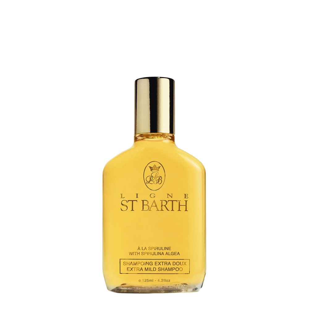 Photos - Hair Product St. Barth - Spirulina Extra Mild Shampoo 125 ml - Nourishing Shampoo For All Hair Types 70S305