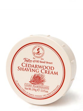 Taylor of Old Bond Street Cedarwood Shaving Cream small image