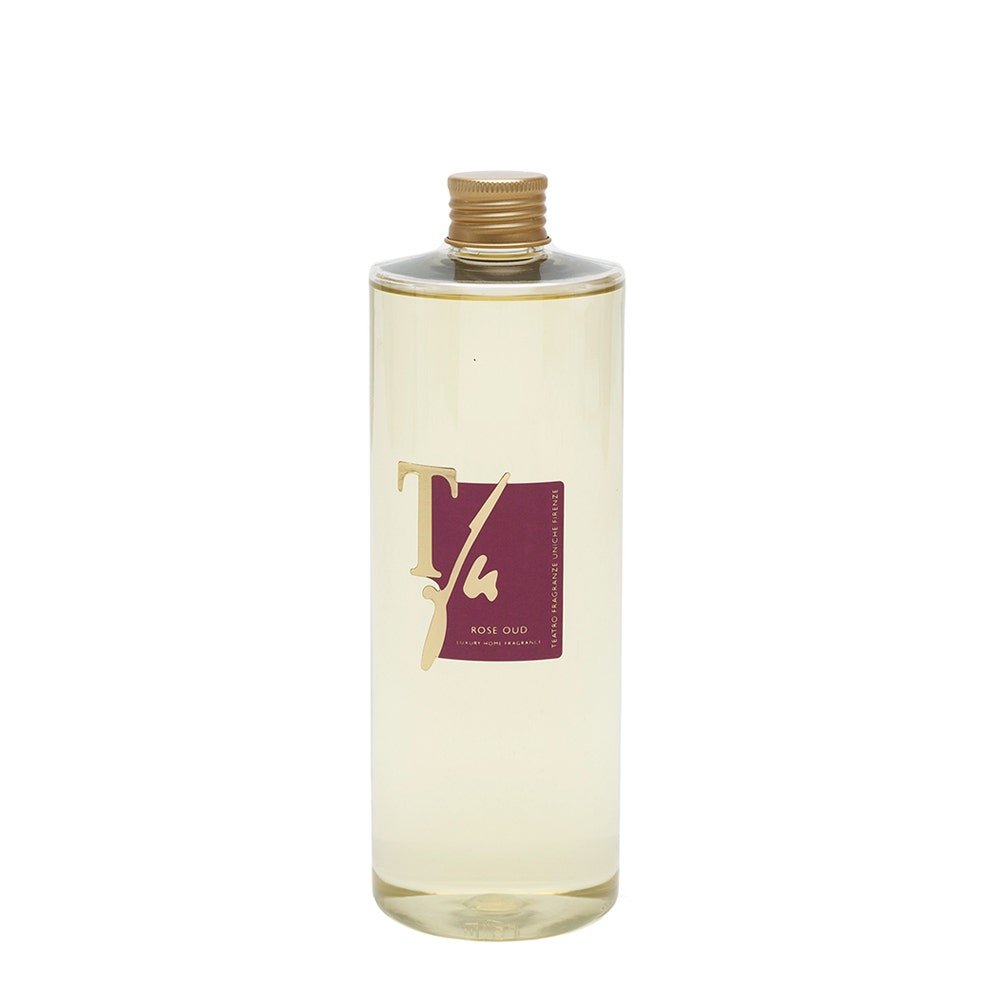 Image of Teatro Fragranze Uniche - Rose Oud Diffusore 500 ml Refill - Diffusore Per Ambienti Fiorito