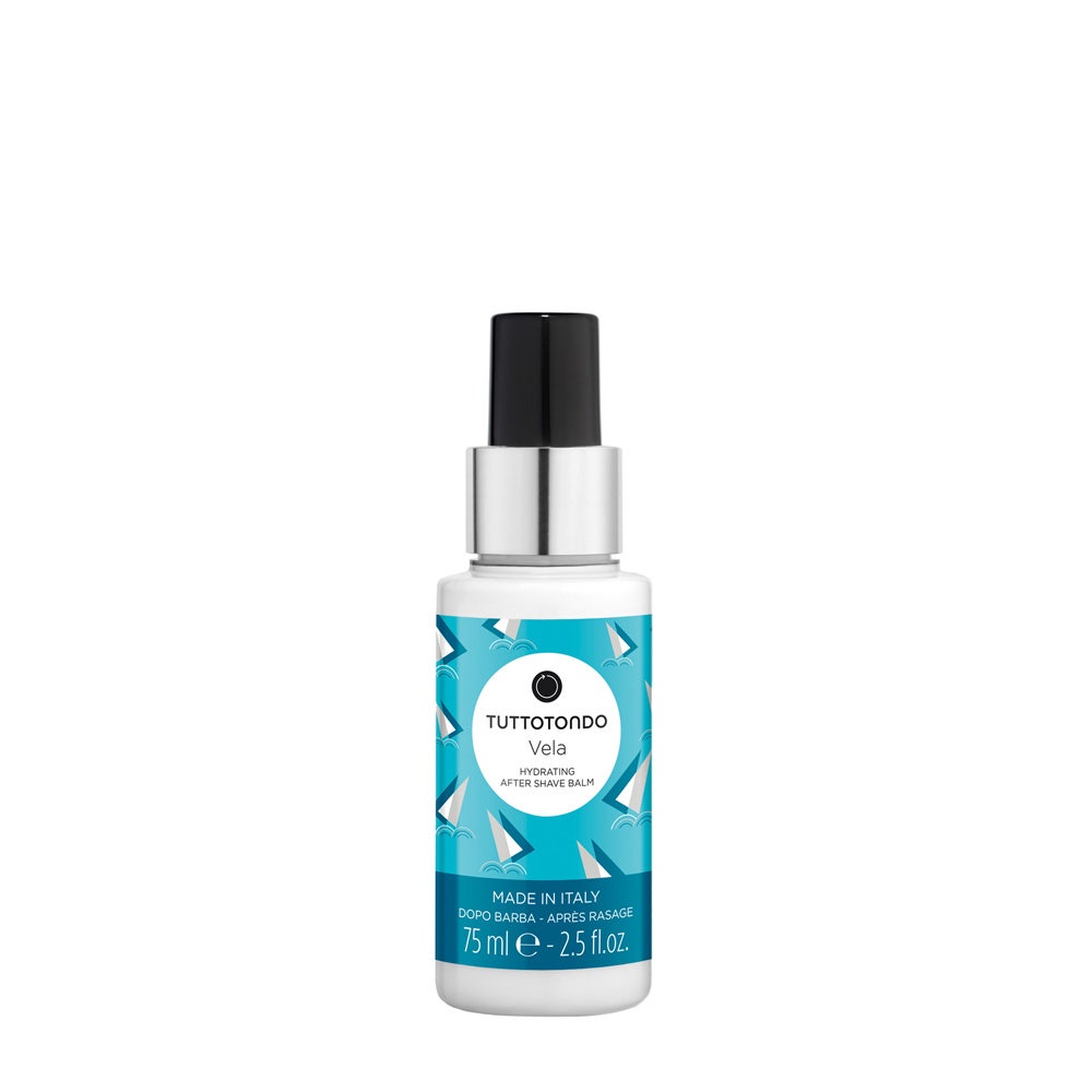 Image of Tuttotondo - Vela Balsamo Dopo Barba Idratante 75 ml - Balsamo Dopo Barba Per Tutti I Tipi Di Pelle