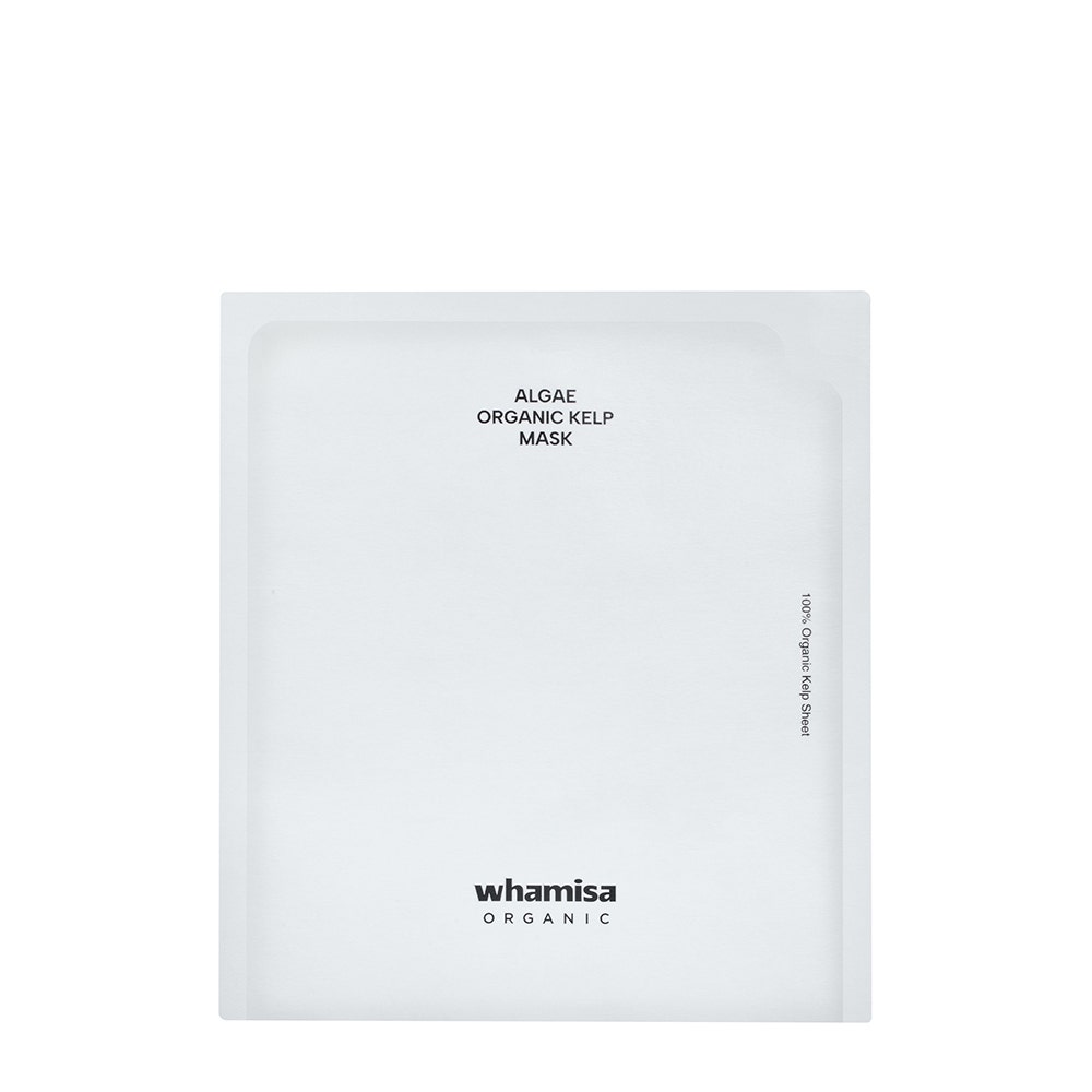 Photos - Facial Mask Whamisa  Algae Kelp Mask Set 5 X - Regenerating Face Mask For All Skin Types WHA-0015 